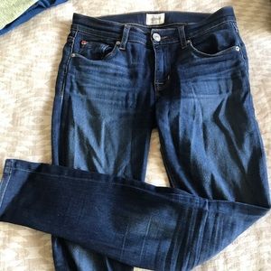 Mid-rise Hudson skinny jeans